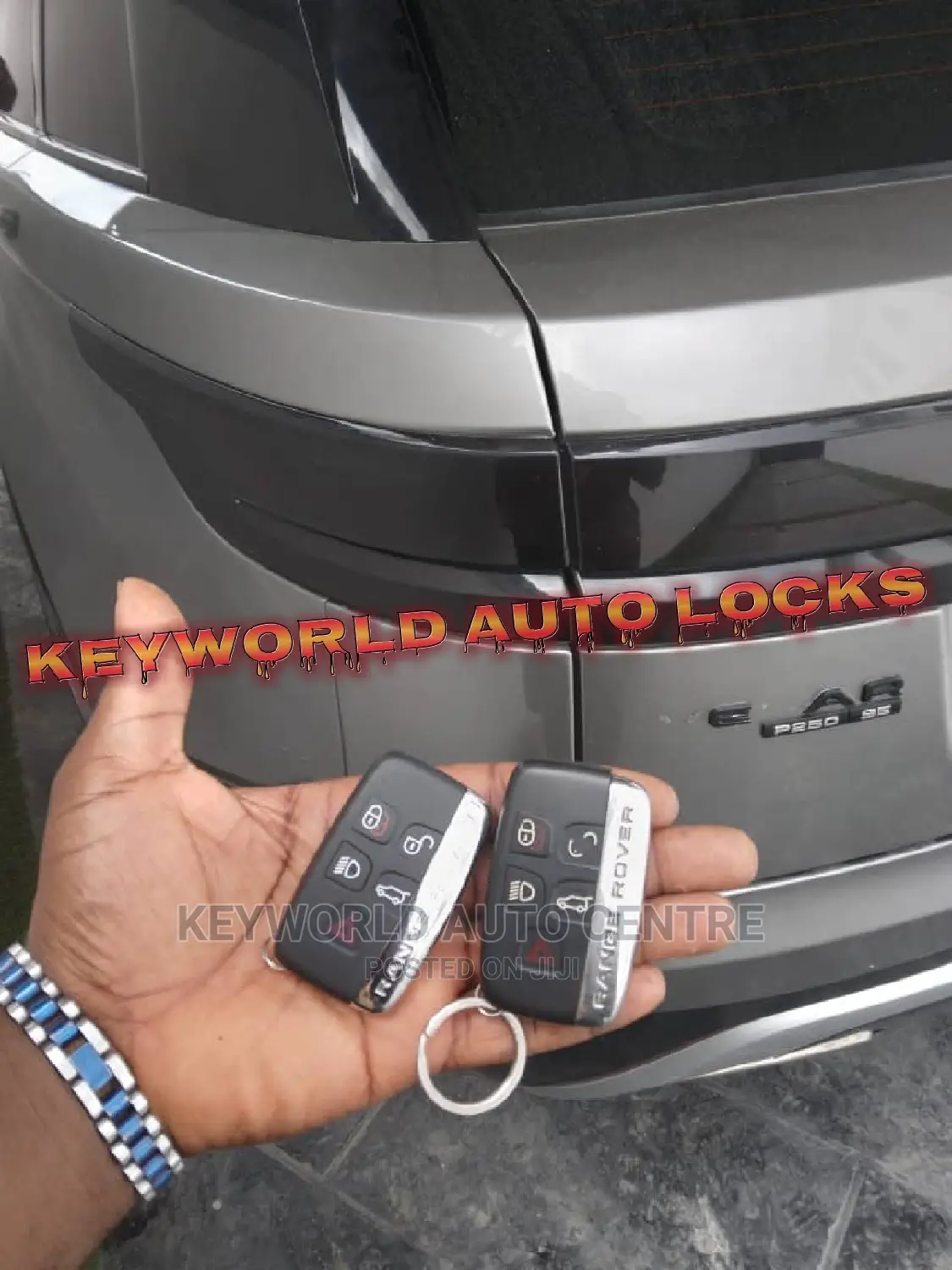 Range Rover Velar 2017 Successful Programmed Two Smartkeys