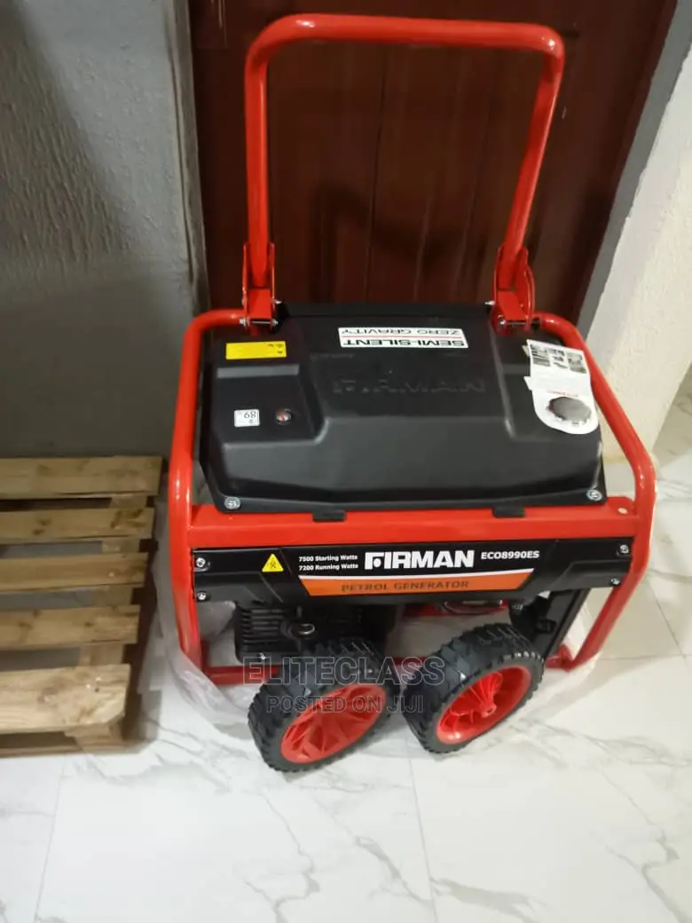 Outdoor Semi- Silent Zero Gravity 7.5kva With Two Tyres