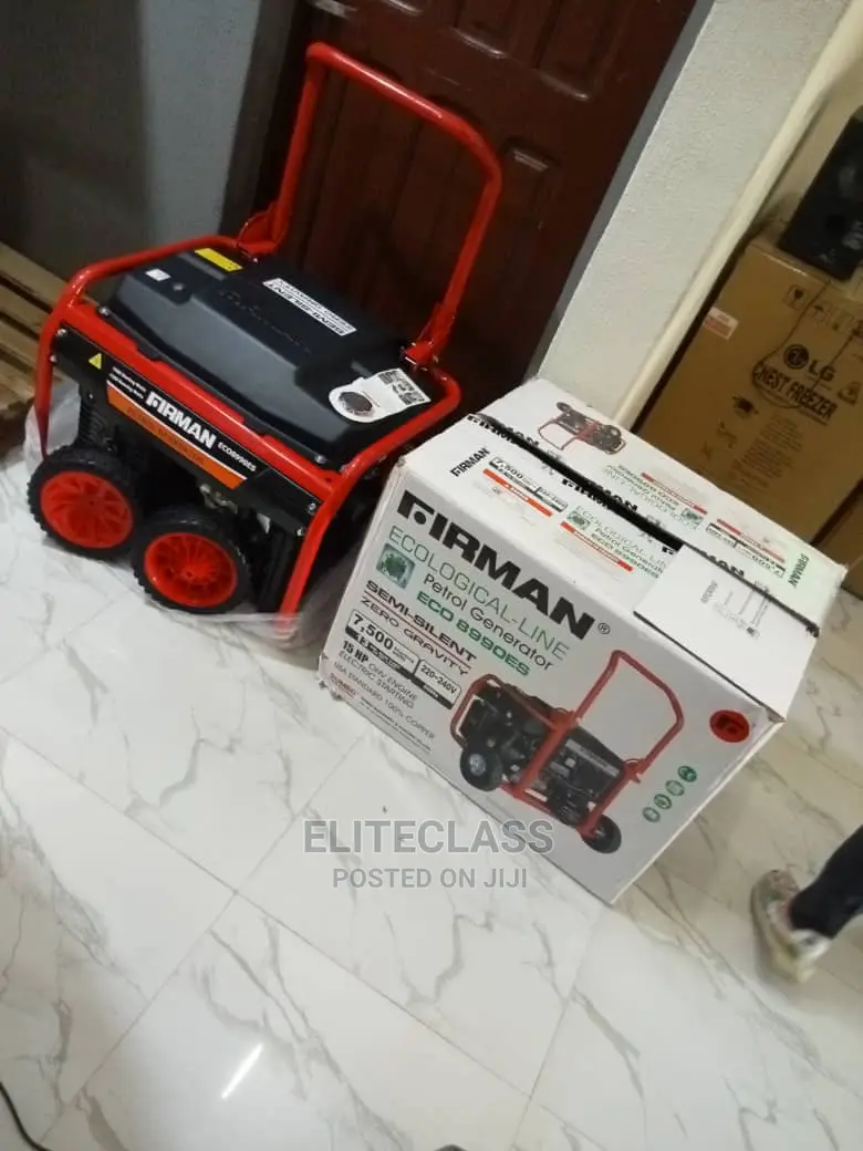 Firman 240V Generator- 7.5kva