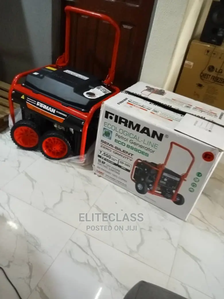 Firman 240V Generator- 7.5kva