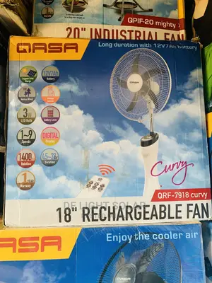 18” Gasa Rechargeable Fan