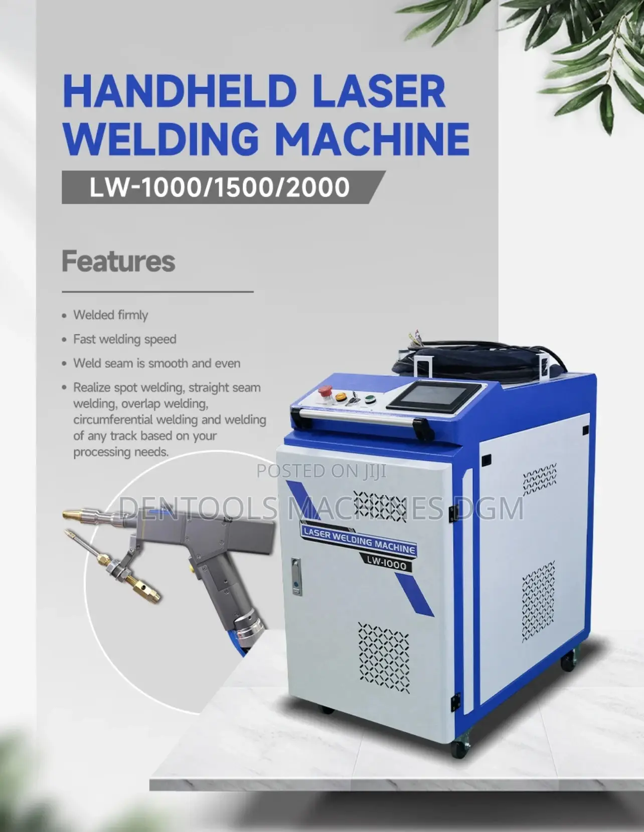Laser Welding Machine For Metals And Alloy