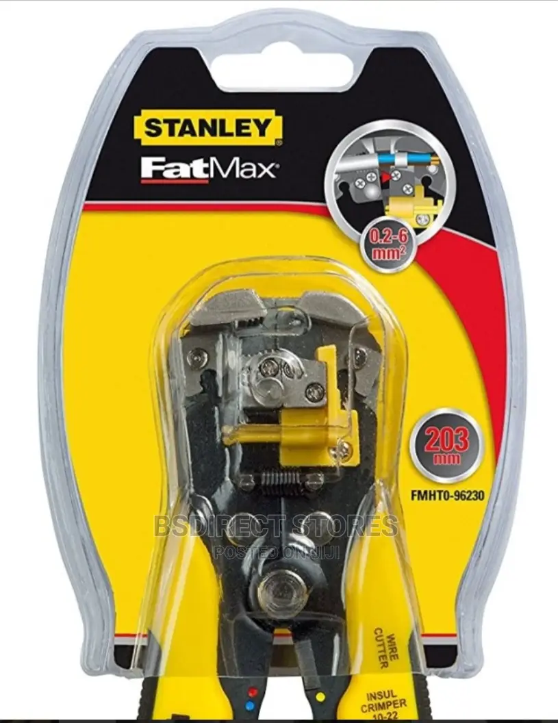 Stanley Fatmax Self Adjusting Wire Stripper and Crimpers