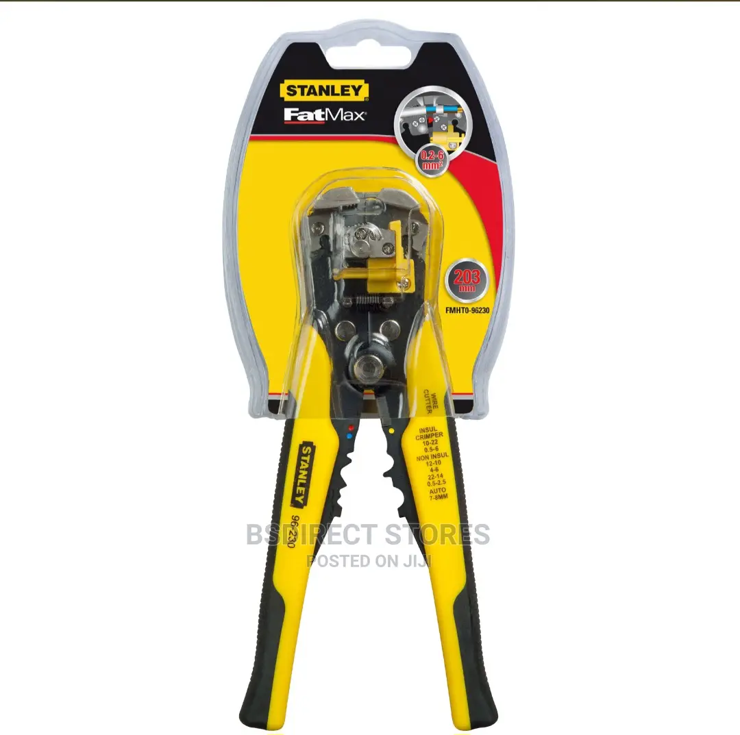 Stanley Fatmax Self Adjusting Wire Stripper and Crimpers