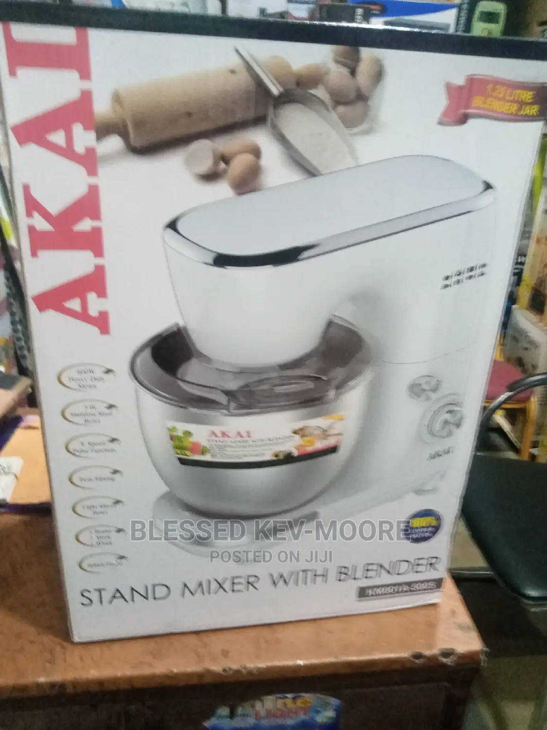Akai 5.0L Bowl Mixer/ Blender.
