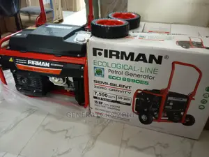 Sumec Firman 7.5kva Eco8990es Less Noise Generator