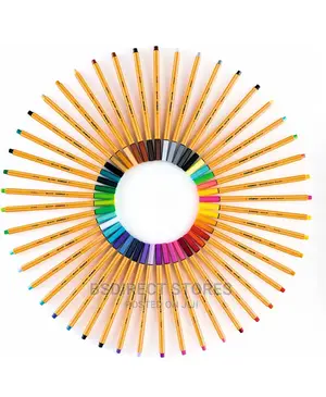 STABILO Point 88 Fineliner Pens Assorted Pack of 25 Smudge Proof Ink