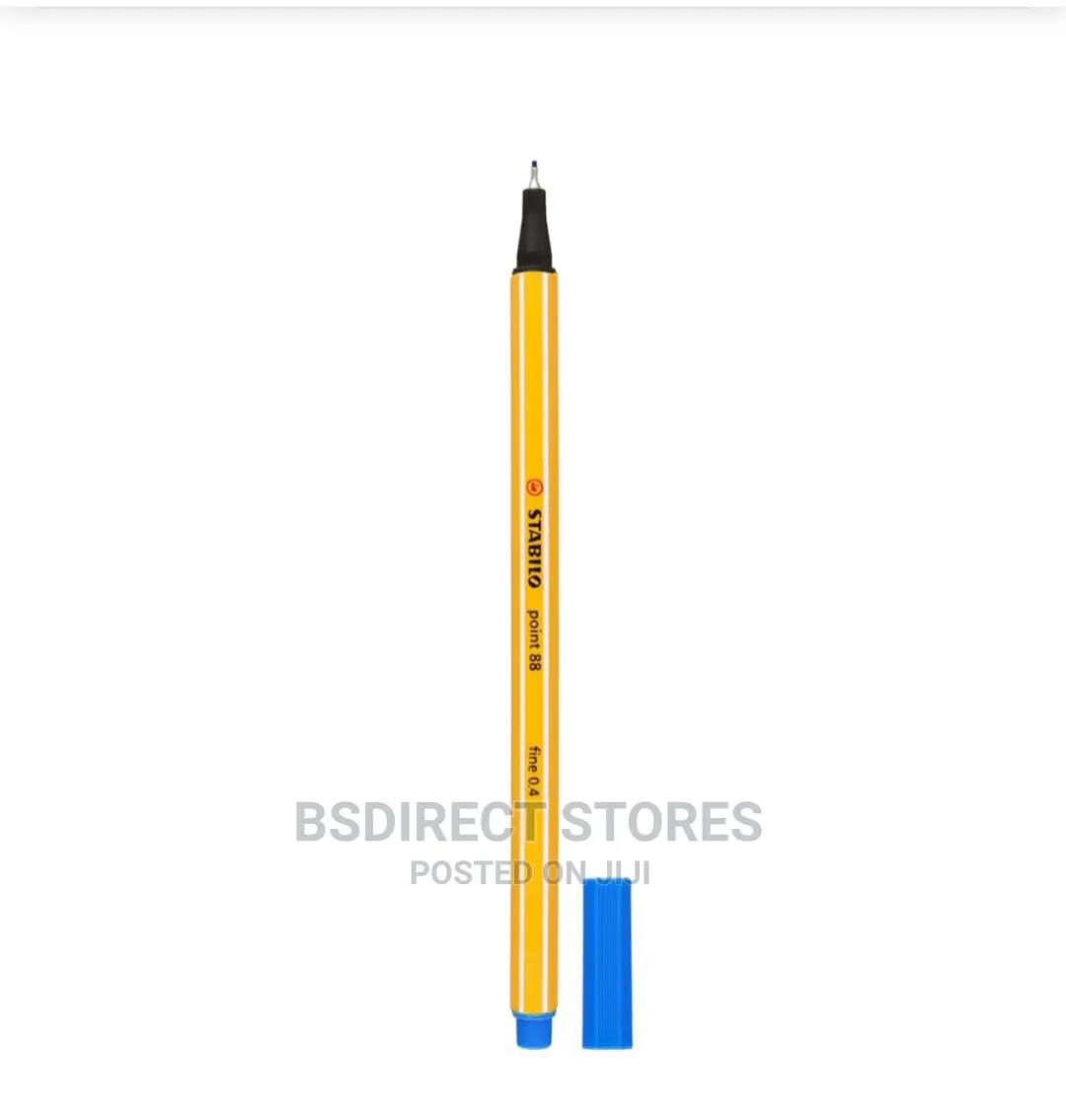 STABILO Point 88 Fineliner Pens Assorted Pack of 25 Smudge Proof Ink