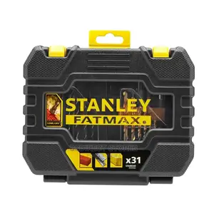 Stanley Fatmax Sta88540 31 Piece Drill Bit Set Carry Case