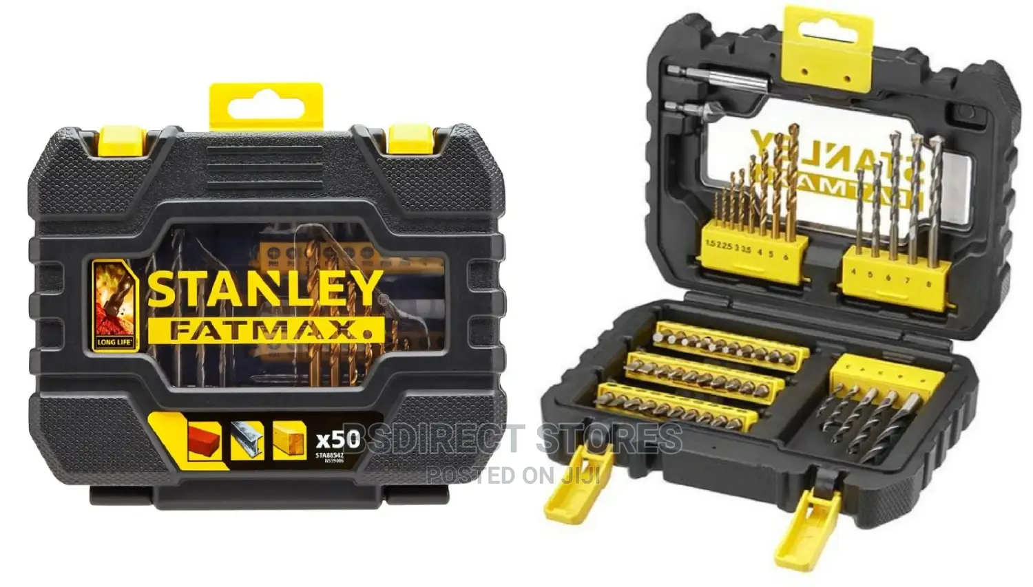 STANLEY FATMAX 50 Piece Drilling Driving Set and Carry Case