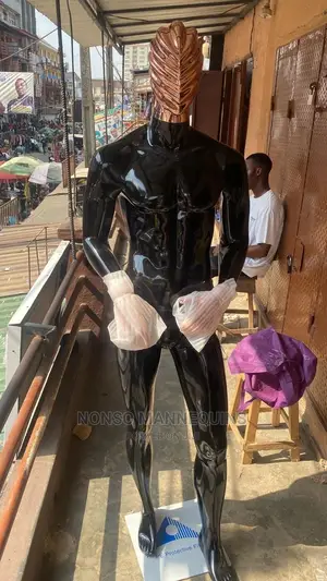 Black And Rose Gold Combo Full Male Display Mannequin