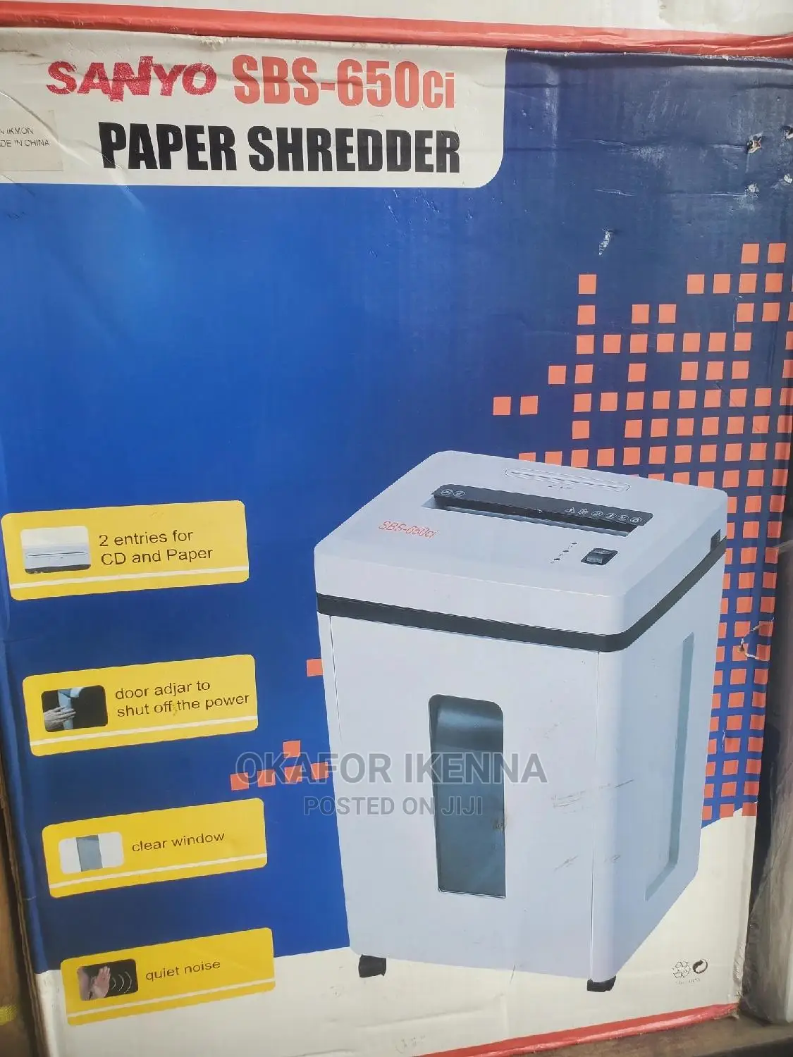 Sanyo Paper Shredder