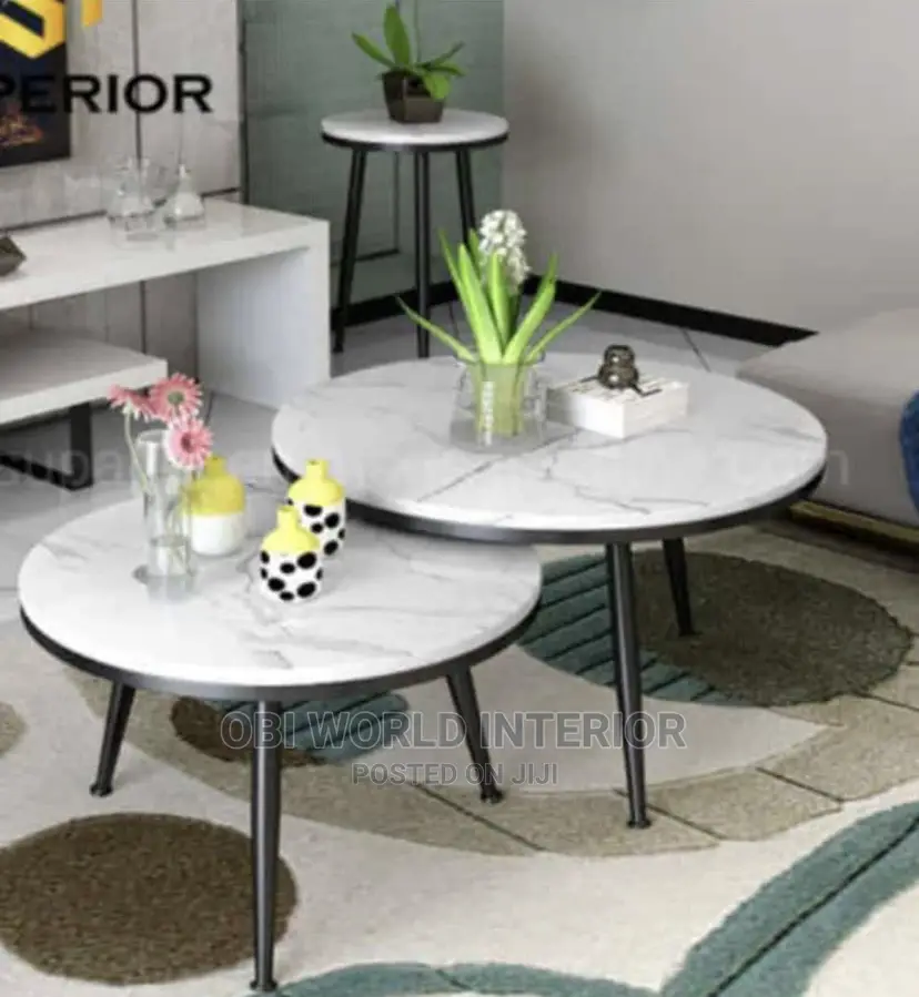 Luxury Center Table Set 2in1