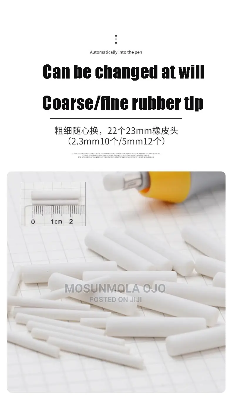 Battery Operated Electric Eraser Pencil