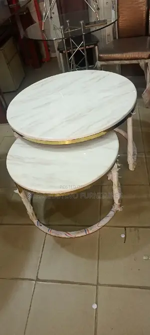 Center Table 2in1 Cream Top