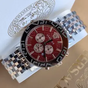Original VERSACE Stainless Chain Watch Available in Store