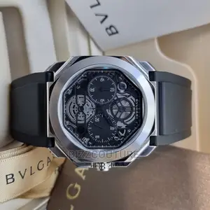 Original BVLGARI Rubber Strap Watch Available in Store