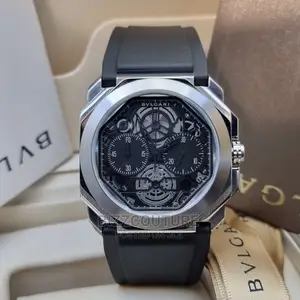Original BVLGARI Rubber Strap Watch Available in Store