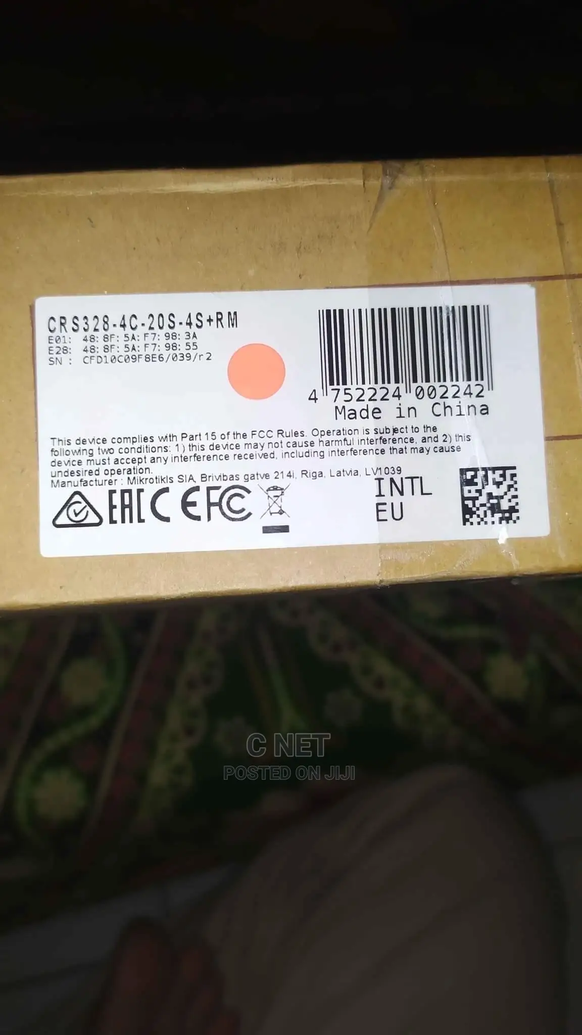 Mikrotik Crs328-4c-20s-4s+Rm