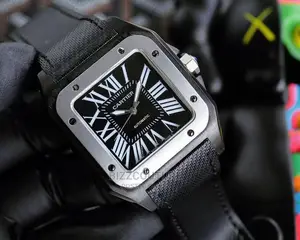 Original CARTIER Leather Strap Watch Available in Store