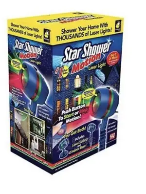 Star Shower Motion Festive Light