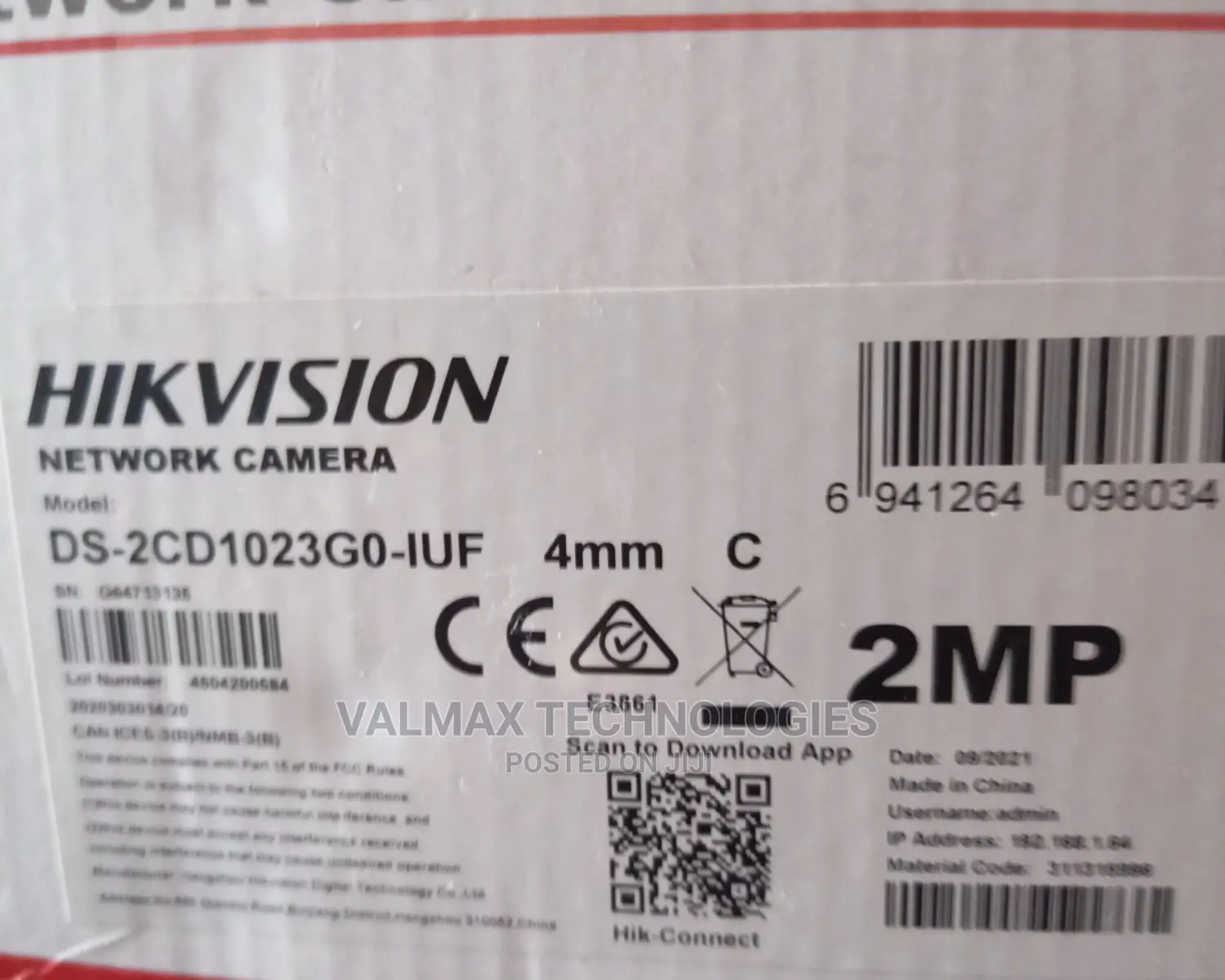 Hikvision Network Audio Camera