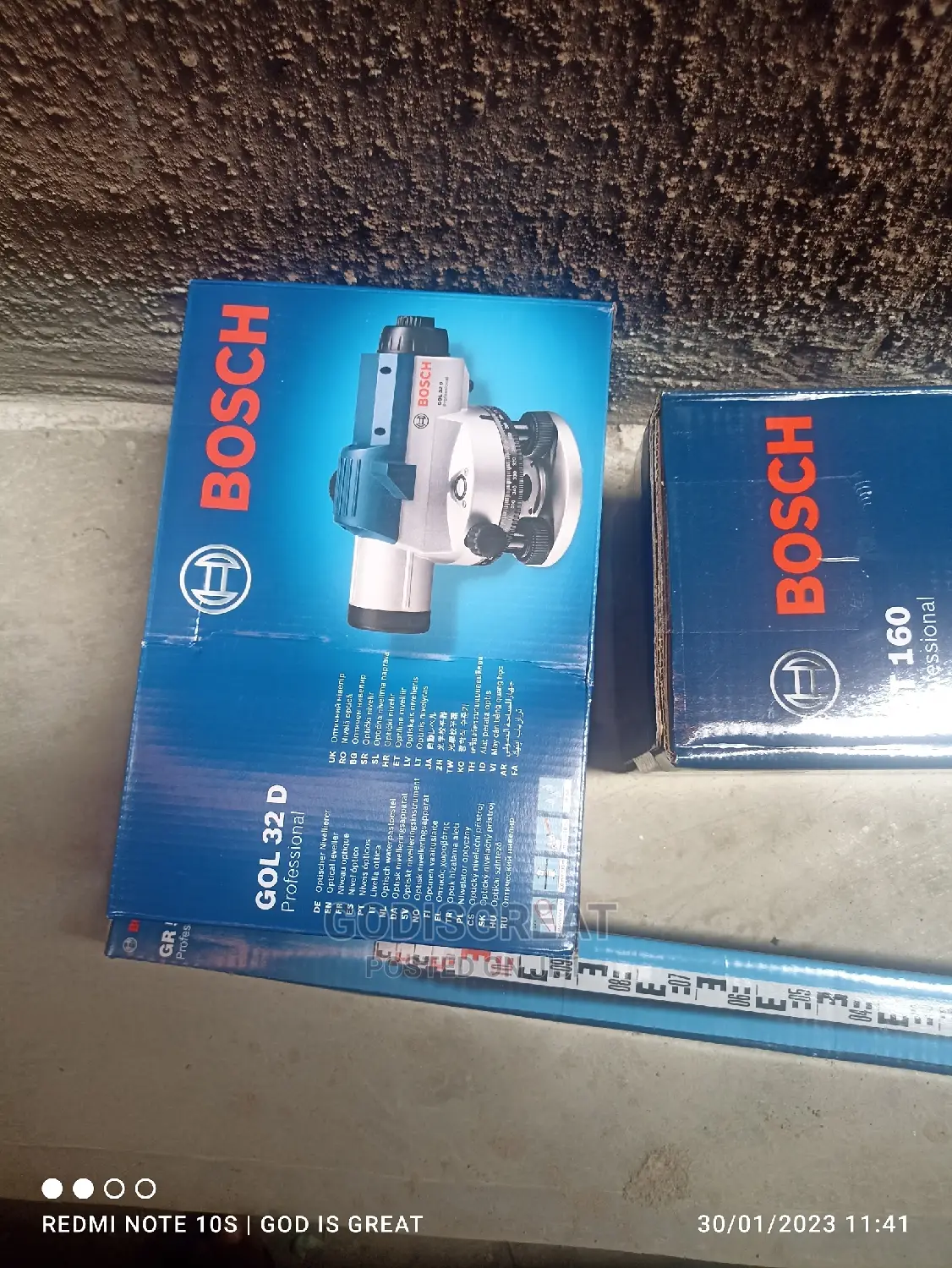 120m Bosch Optical Level Set