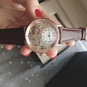 Original BREGUET Leather Strap Watch Available in Store