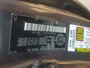 Toyota Sienna 2012 Gray