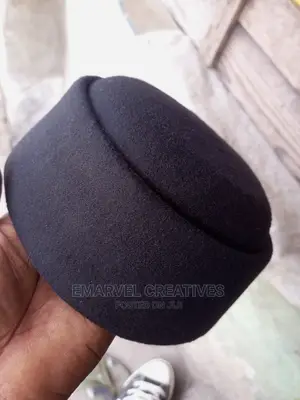 Native Nigerian Senator Cap - Black