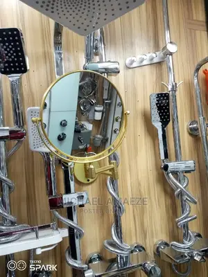 Without Lights Magnificant Mirror Silver and Gold