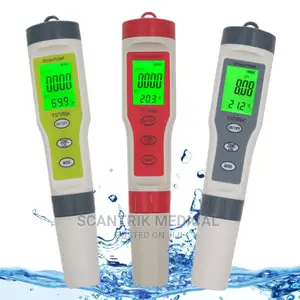Water Tester 5 in 1/4 in 1 Test EC/TDS/PH/TEMP Water Quality