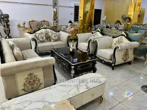 Quality 7 Seater Living Room Royal Sofa Chair.