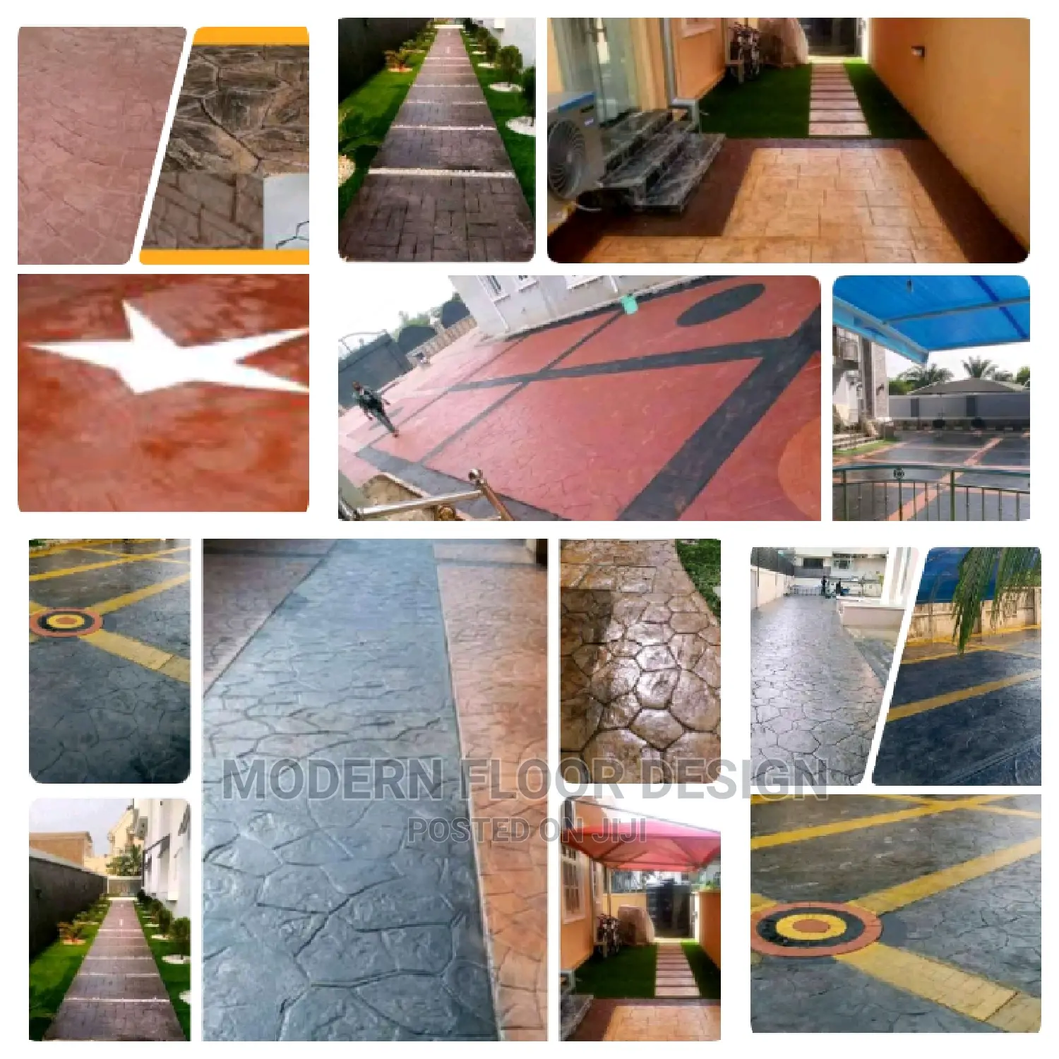 Leal Stone Stamps Floor