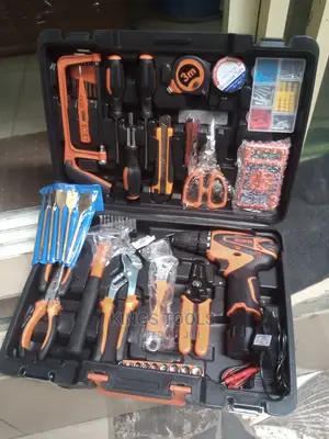 Tools Box With Drilling Machine