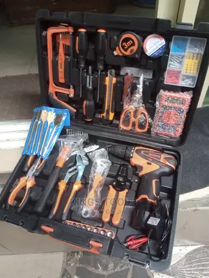 Tools Box With Drilling Machine