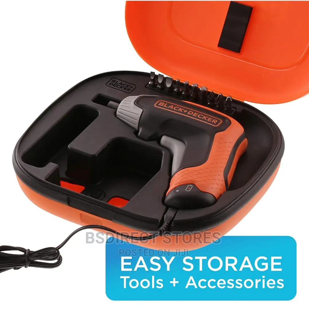 Black+Decker 3.6V Li-Ion Cordless Fast Charge Screwdriver