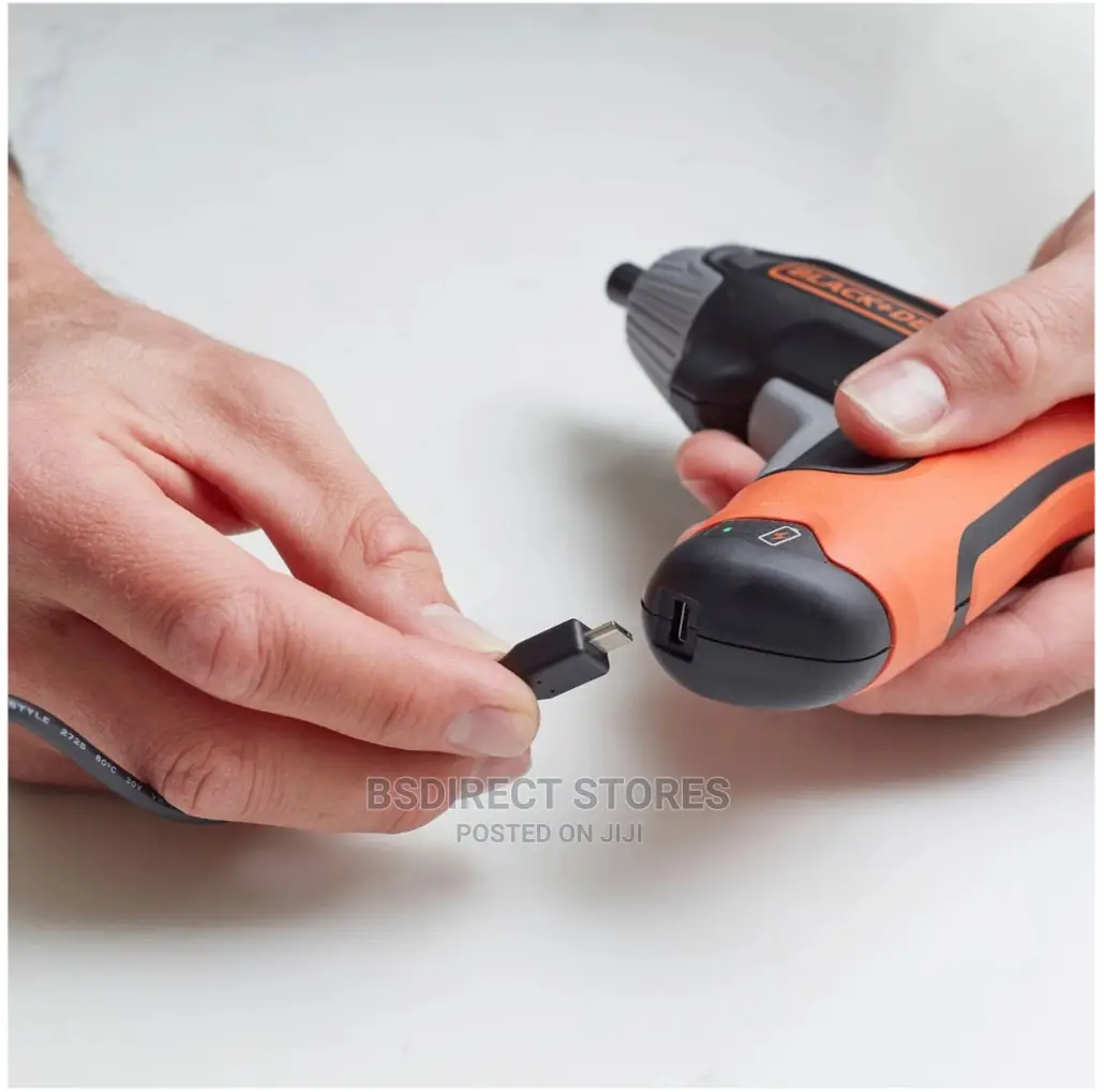 Black+Decker 3.6V Li-Ion Cordless Fast Charge Screwdriver