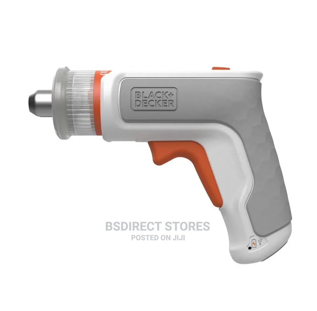 Black + Decker 3.6v Cordless HEXDRIVER Electric Screwdriver
