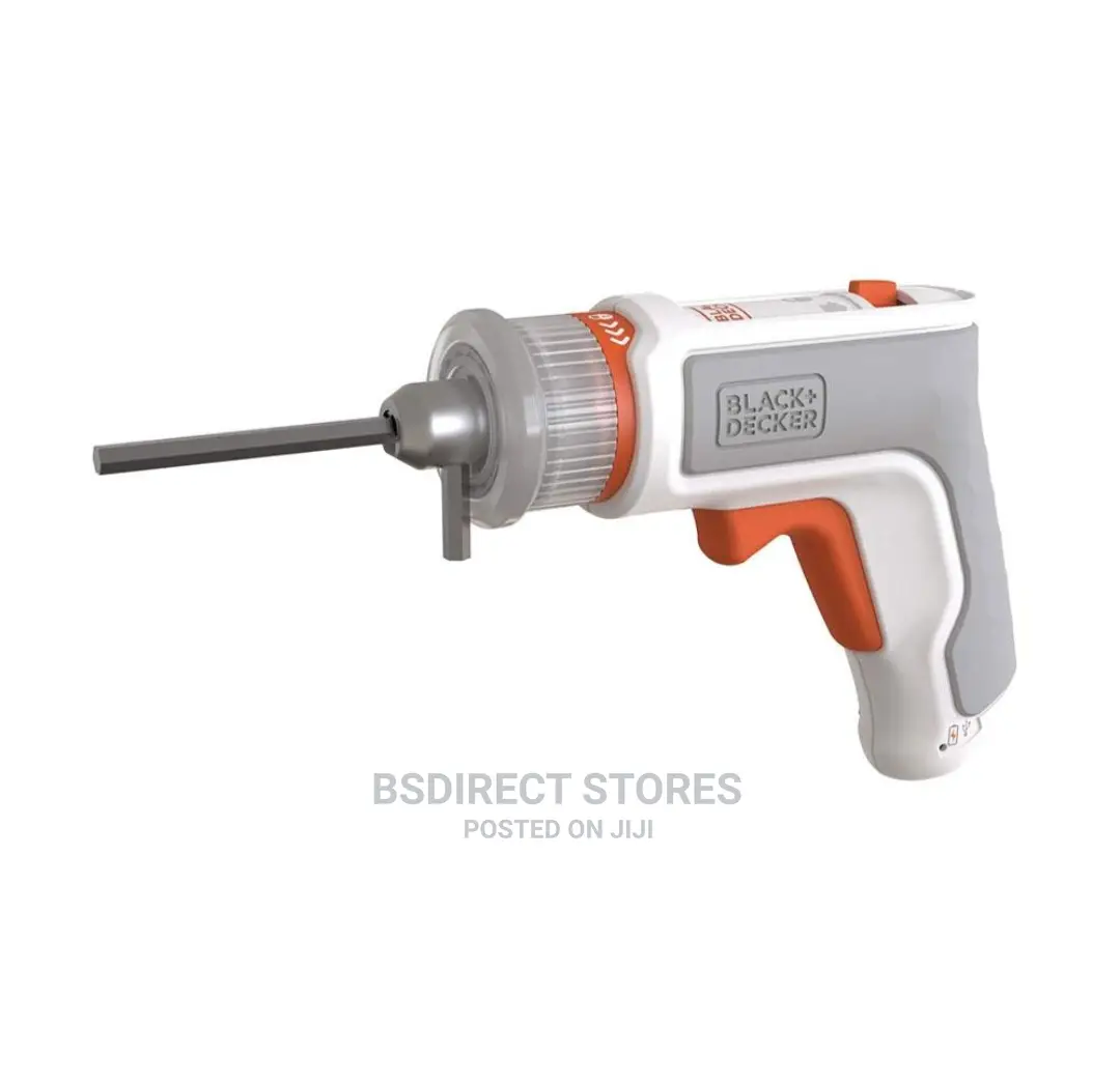 Black + Decker 3.6v Cordless HEXDRIVER Electric Screwdriver