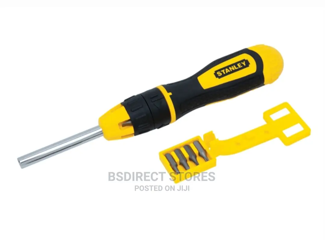 Stanley STA068010 Multibit Ratchet Screwdriver With 10 Bits