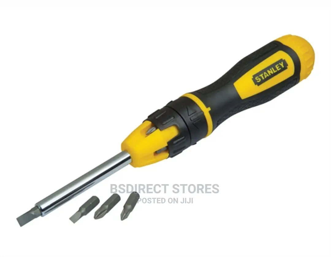 Stanley STA068010 Multibit Ratchet Screwdriver With 10 Bits