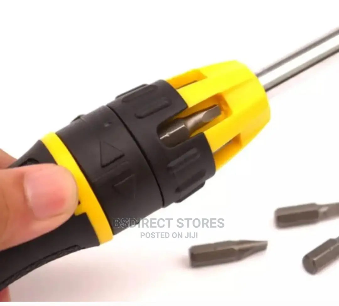 Stanley STA068010 Multibit Ratchet Screwdriver With 10 Bits
