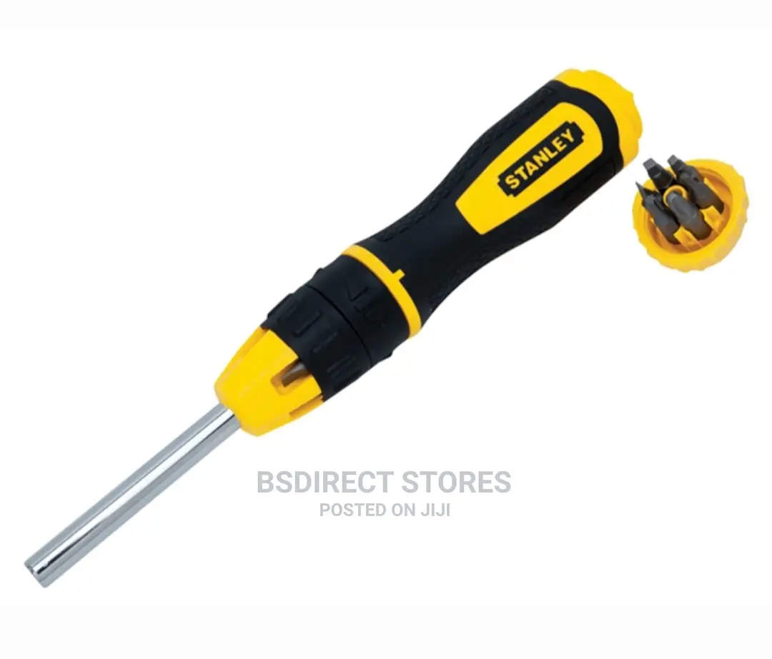 Stanley STA068010 Multibit Ratchet Screwdriver With 10 Bits