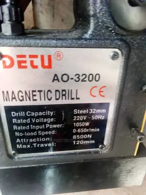 Portable Magnetic Drill Press Machine 32mm Professional