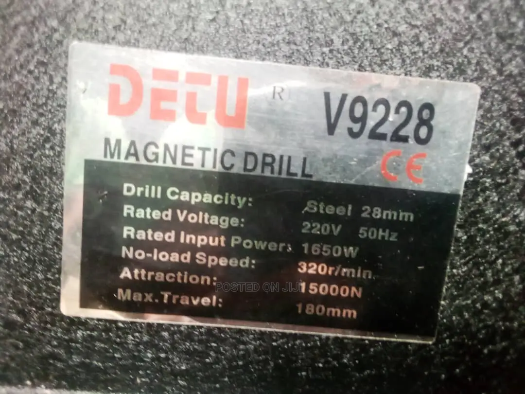 Decu Magnetic Drill Press 28mm Professional