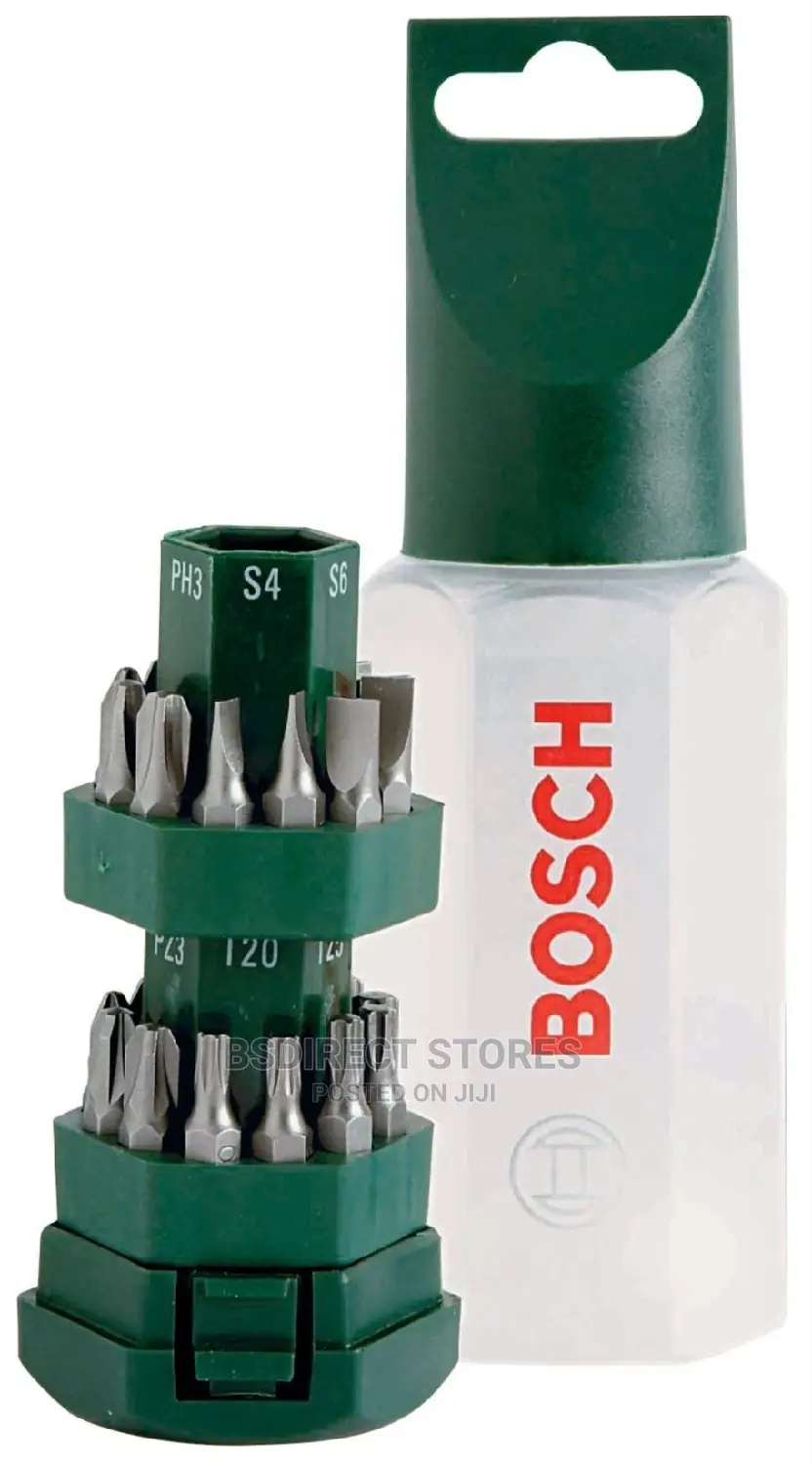Bosch EXPERT 25 DIY Screwdriver Drill Bits for All Material