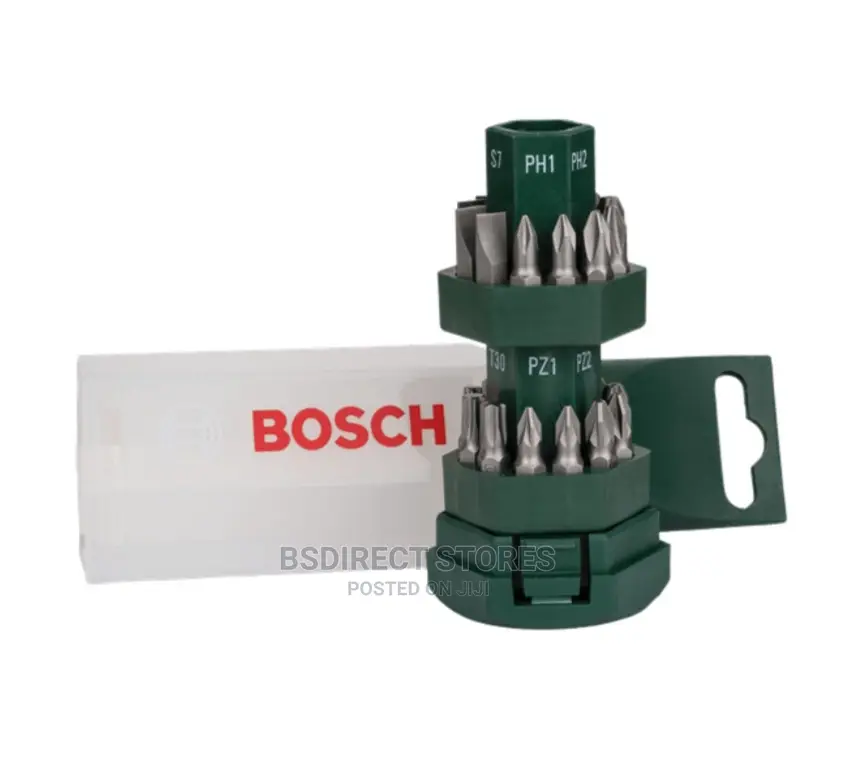 Bosch EXPERT 25 DIY Screwdriver Drill Bits for All Material