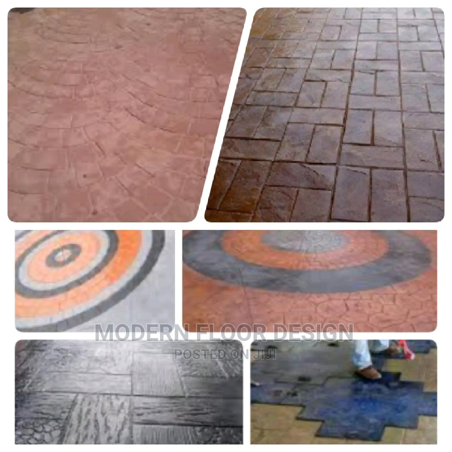 Most Wisdom Modern Stamps Floor