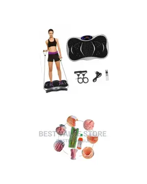 Platform Massager + Massage Oil